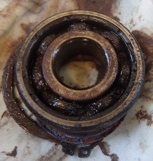 Worn Bearing